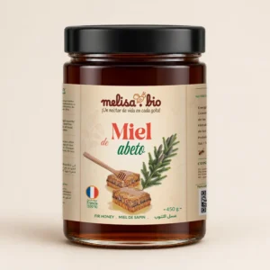 Pot de miel de sapin Melisa, 450 g
