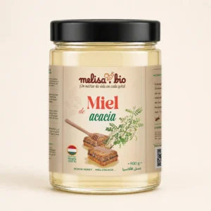 Frasco de mel de acácia Melisa, 900 g