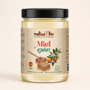 Glas Orangenblütehonig von Melisa, 450 g