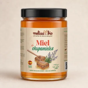 Tarro de miel de chupamieles de Melisa, 900 g
