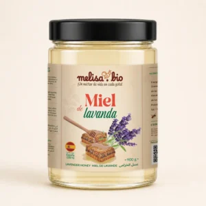 Frasco de mel de lavanda Melisa, 900 g