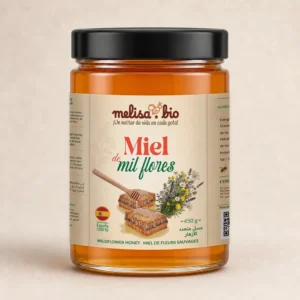 Glas Tausendblütenhonig von Melisa, 450 g