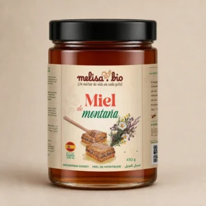 Pot de miel de montagne Melisa, 450 g