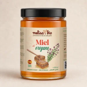 Glas Oreganohonig von Melisa, 450 g