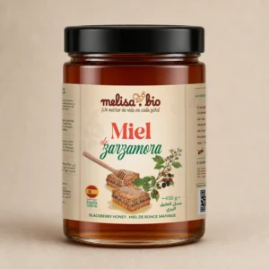 Glas Brombeerehonig von Melisa, 450 g